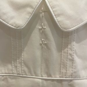 NWT, Bella Bliss Baby Boy Baptismal Romper. Size 6 Mos